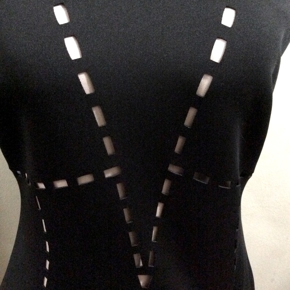 NWOT Calvin Klein black cutout bodycon dress - Picture 3 of 14